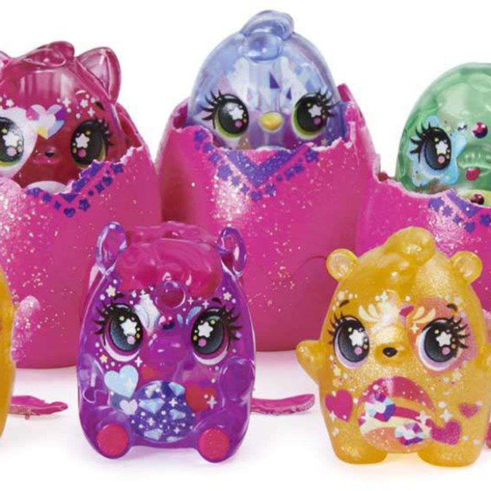 NEW Hatchimals CollEGGtibles Unikeet Glamfetti Exclusive Bank Collectible - Picture 12 of 12